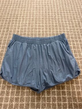 Danskin Dusty Blue Athletic Pull-On Shorts